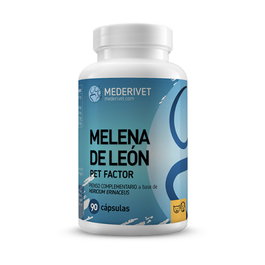 Nuzoa Melena de León Pet Factor 90 cápsulas