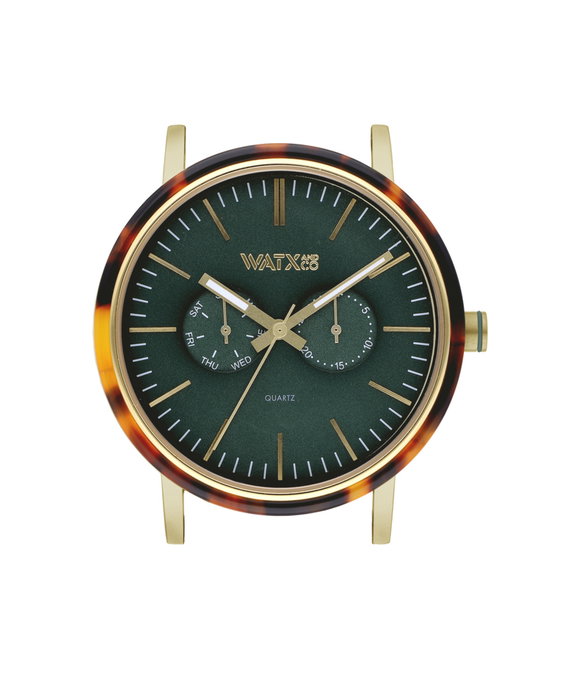 Watxandco WXCA2740 Reloj con Esfera Verde y Caja Dorada Watxandco WXCA2740 Reloj con Esfera Verde y Caja Dorada