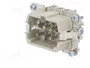 WIELAND Conector HDC macho tamaño 6 para panel