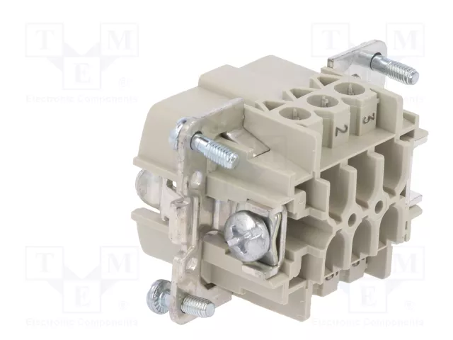 WIELAND Conector HDC macho tamaño 6 para panel