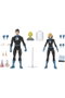 Hasbro Franklin Richards y Valeria Richards Figura 15 cm Fantastic 4 Marvel Legends