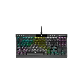 Trust Teclado GXT794 Bundle 3 en 1 - Teclado TKL Retroiluminado Español, Ratón Inalámbrico con Iluminación y Alfombrilla