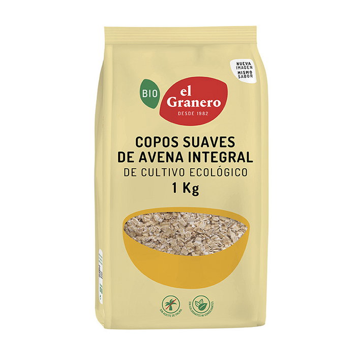 El Granero Integral Copos de Avena Integral Bio Finos 1kg
