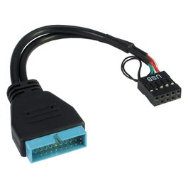 Inter-Tech 88885217 Cable USB 2.0 a USB 3.0