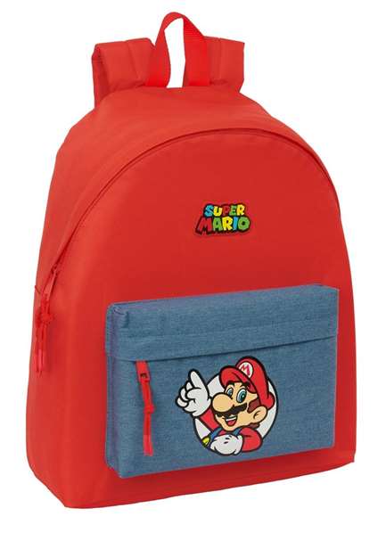 Safta Mochila Super Mario 33x42x15cm Safta Mochila Super Mario 33x42x15cm