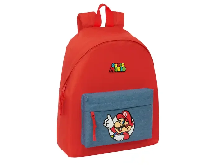Safta Mochila Super Mario 33x42x15cm Safta Mochila Super Mario 33x42x15cm