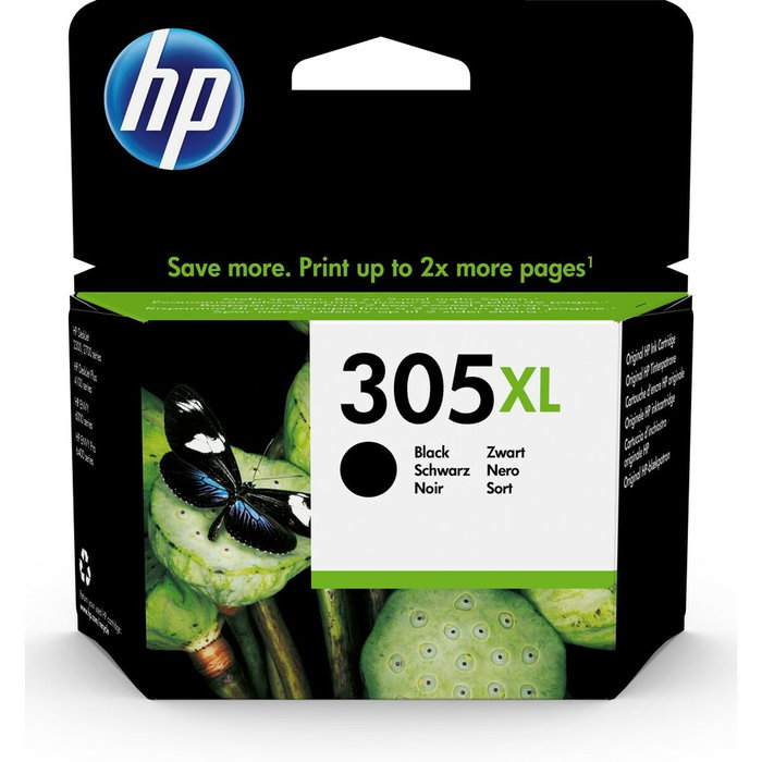 HP 305XL Negro Cartucho de Tinta Original de Alto Rendimiento HP 305XL Negro Cartucho de Tinta Original de Alto Rendimiento