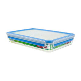 Emsa 508545 Recipiente de almacenamiento rectangular con tapa, 2.6 litros