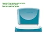 X'stamper Sello Quix Personalizable Q-14 Color Verde Medidas 14x60 mm