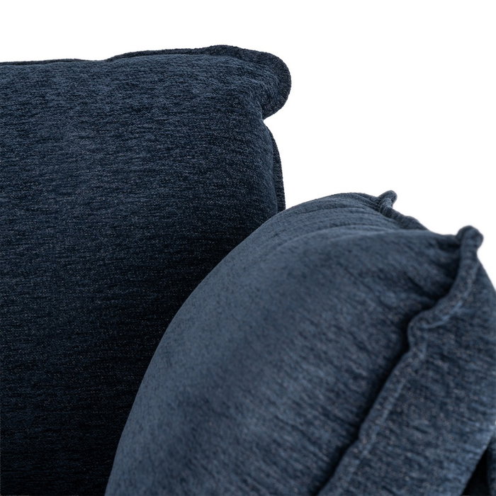 Sillón Azul Tejido-Metal Contract 95 X 80 X 79 cm