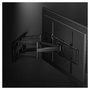 MANHATTAN Soporte TV Pared Articulado FullMotion 60-120" 120kg VESA 200x200 a 900x600 Negro