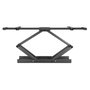 MANHATTAN Soporte TV Pared Articulado FullMotion 60-120" 120kg VESA 200x200 a 900x600 Negro
