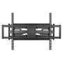 MANHATTAN Soporte TV Pared Articulado FullMotion 60-120" 120kg VESA 200x200 a 900x600 Negro