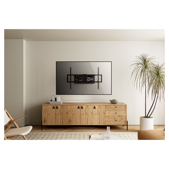 MANHATTAN Soporte TV Pared Articulado FullMotion 60-120" 120kg VESA 200x200 a 900x600 Negro MANHATTAN Soporte TV Pared Articulado FullMotion 60-120" 120kg VESA 200x200 a 900x600 Negro