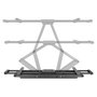MANHATTAN Soporte TV Pared Articulado FullMotion 60-120" 120kg VESA 200x200 a 900x600 Negro