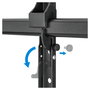 MANHATTAN Soporte TV Pared Articulado FullMotion 60-120" 120kg VESA 200x200 a 900x600 Negro