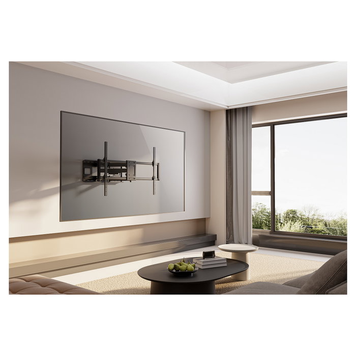 MANHATTAN Soporte TV Pared Articulado FullMotion 60-120" 120kg VESA 200x200 a 900x600 Negro MANHATTAN Soporte TV Pared Articulado FullMotion 60-120" 120kg VESA 200x200 a 900x600 Negro