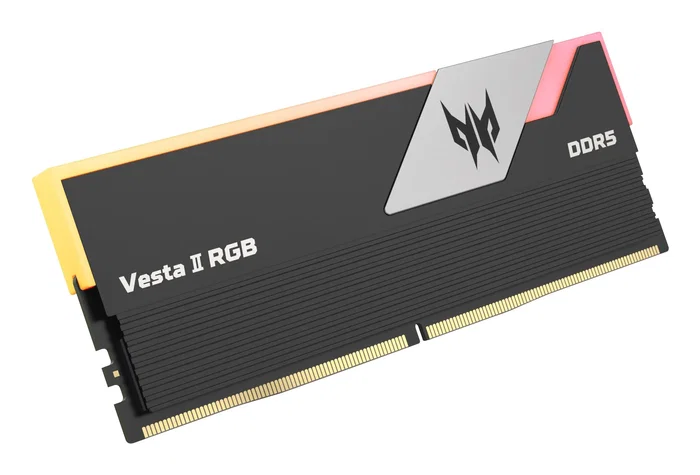 Acer Predator Vesta II DDR5 32 GB (2x16 GB) 6000 MT/s RGB Negro Acer Predator Vesta II DDR5 32 GB (2x16 GB) 6000 MT/s RGB Negro