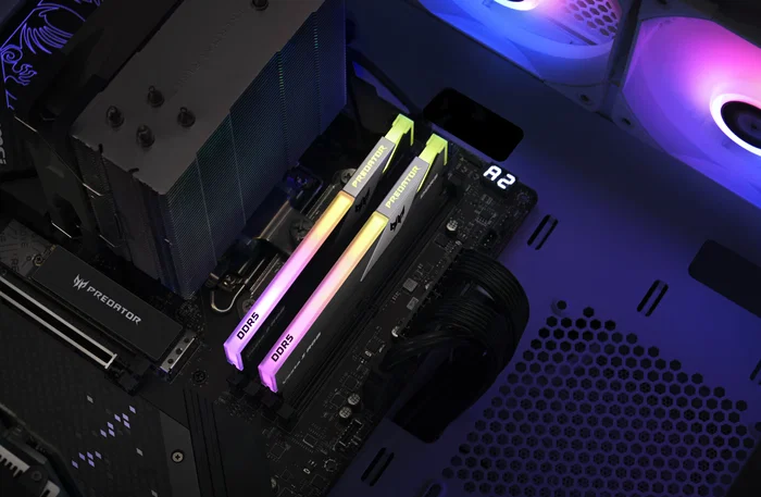 Acer Predator Vesta II DDR5 32 GB (2x16 GB) 6000 MT/s RGB Negro Acer Predator Vesta II DDR5 32 GB (2x16 GB) 6000 MT/s RGB Negro