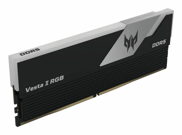 Acer Predator Vesta II DDR5 32 GB (2x16 GB) 6000 MT/s RGB Negro Acer Predator Vesta II DDR5 32 GB (2x16 GB) 6000 MT/s RGB Negro
