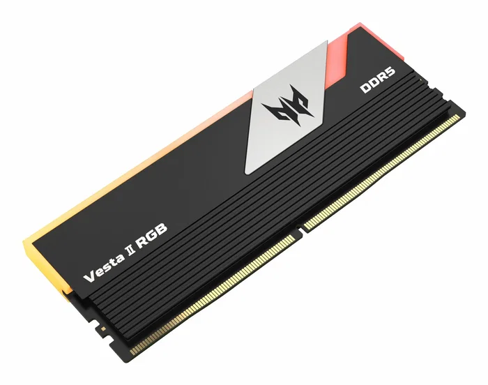 Acer Predator Vesta II DDR5 32 GB (2x16 GB) 6000 MT/s RGB Negro Acer Predator Vesta II DDR5 32 GB (2x16 GB) 6000 MT/s RGB Negro