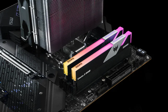 Acer Predator Vesta II DDR5 32 GB (2x16 GB) 6000 MT/s RGB Negro Acer Predator Vesta II DDR5 32 GB (2x16 GB) 6000 MT/s RGB Negro