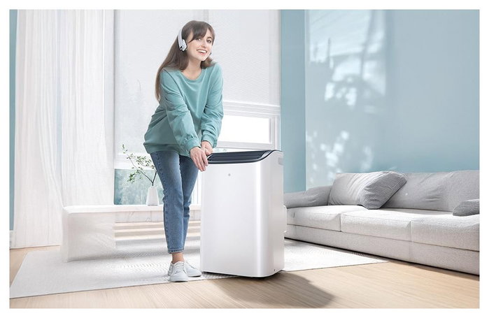Euhomy PAC006 Aire acondicionado portátil 12000 BTU 4 en 1 blanco