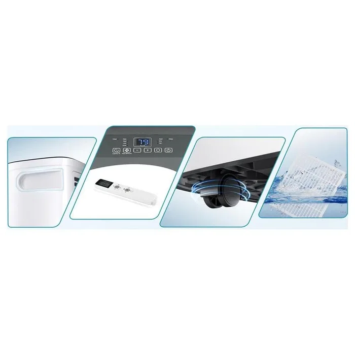 Euhomy PAC006 Aire acondicionado portátil 12000 BTU 4 en 1 blanco