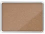 Nobo Vitrina de anuncios premium plus de corcho con cerradura y puerta de cristal, tamaño 8xA4, marco de aluminio