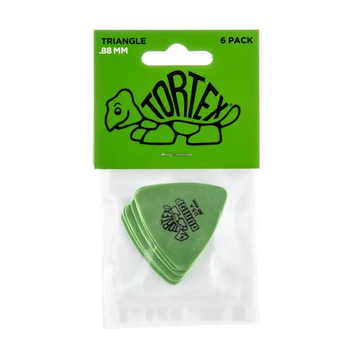 Dunlop Púas Tortex Triangle 0,88 mm (pack de 6) Dunlop Púas Tortex Triangle 0,88 mm (pack de 6)