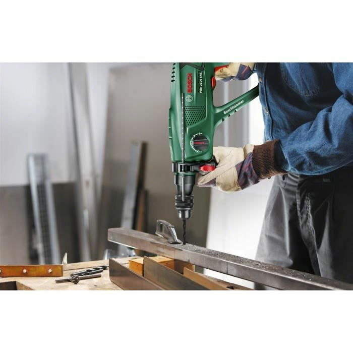 Bosch Taladro Percutor PBH 2100 RE + 2 Taladros + 2 Cinceles