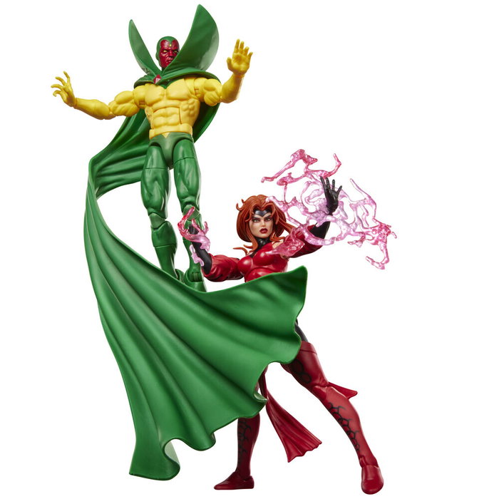 Hasbro Marvel Legends Pack de 2 Figuras Visión & Bruja Escarlata 15 cm