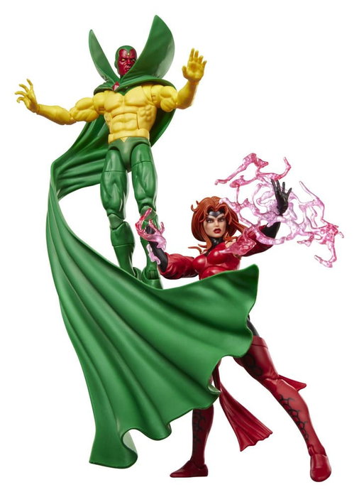 Hasbro Marvel Legends Series Pack de 2 Figuras Vision y Scarlet Witch 15 cm