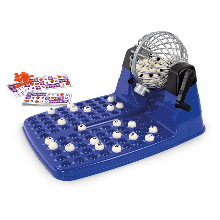 Tachan Bingo Automatico Deluxe 20812 con 72 Cartones Juego para Toda la Familia
