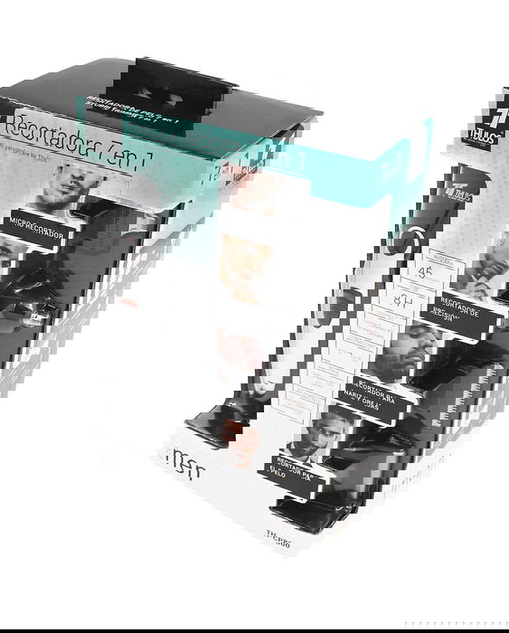 Thulos Kit de Recortadora de Pelo y Barba 7 en 1 Inalámbrico TH-CP800, 45 Min Autonomía, Incluye Accesorios