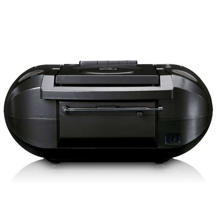 Lenco SCD-6900BK Radio, CD y Casete Portátil con Bluetooth