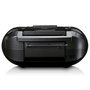 Lenco SCD-6900BK Radio, CD y Casete Portátil con Bluetooth