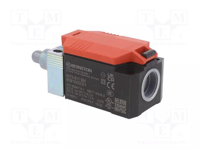 BERNSTEIN AG Interruptor de fin de carrera NO + NC