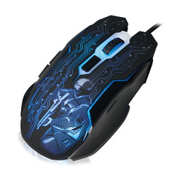LogiLink Mouse Gaming USB 6 botones 2400dpi