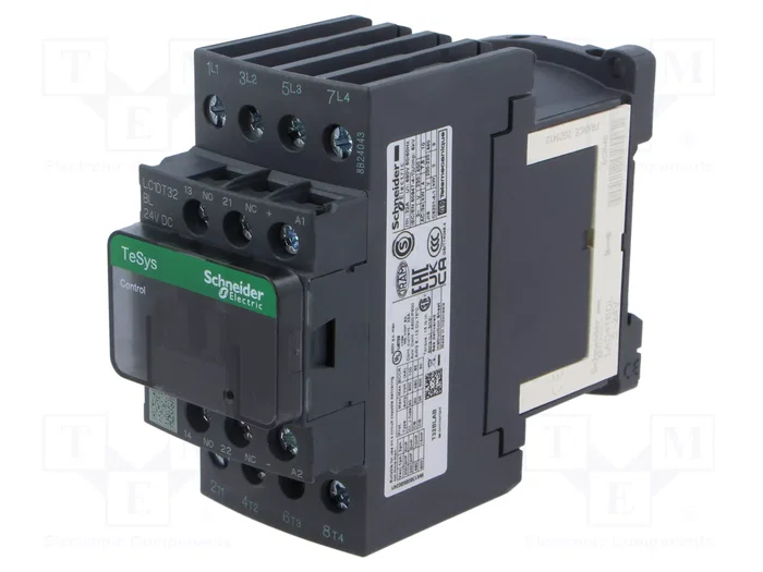 Schneider Electric LC1DT32BL TeSys D Contactor 4-polar 32A 24VDC Schneider Electric LC1DT32BL TeSys D Contactor 4-polar 32A 24VDC