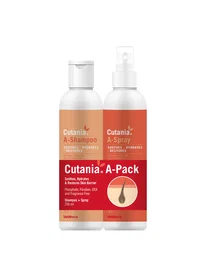 Vetnova Pack Cutania: Shampoo Antiparasitario 236 ml + Spray Antiparasitario 236 ml para Perros y Gatos
