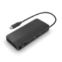 Lenovo USB-C Dual Display Travel Dock con Adaptador Eclipse Black