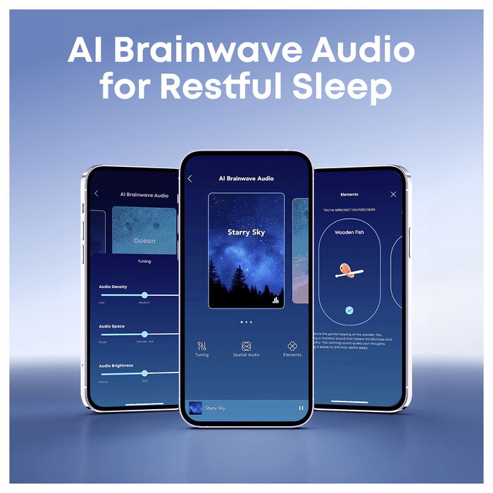 Anker Soundcore Sleep A30 Auriculares Bluetooth Intrauditivos Blancos con Smart ANC para Dormir - Verde