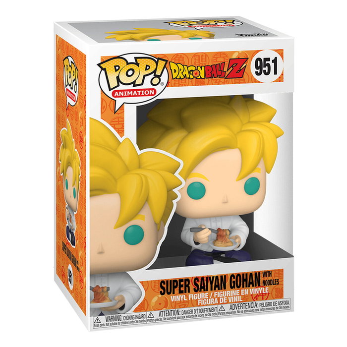 Funko POP Dragon Ball Z S9 SS Gohan with Noodles Multicolor