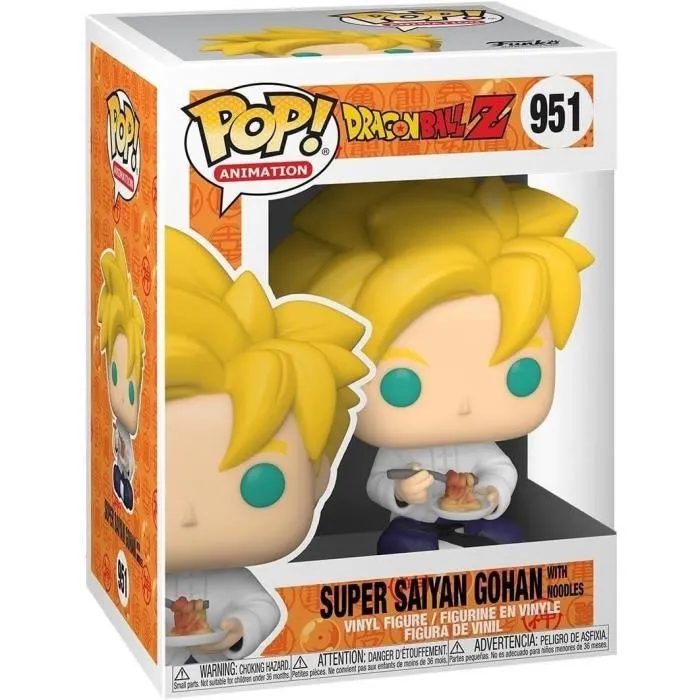Funko Dragon Ball Z S9 SS Gohan Figura Multicolor FUN0889698486651 Funko Dragon Ball Z S9 SS Gohan Figura Multicolor FUN0889698486651