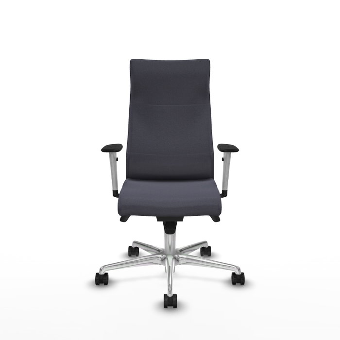 PIQUERAS Y CRESPO Sillón Albacete con Mecanismo Sincro, Tela Gris Oscuro PIQUERAS Y CRESPO Sillón Albacete con Mecanismo Sincro, Tela Gris Oscuro