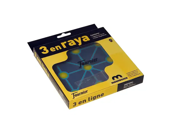 Fournier Tres en Raya Magnético Juego de Mesa 20x16.1x2.5 cm