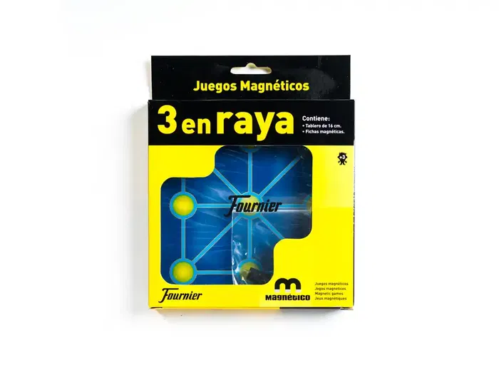 Fournier Tres en Raya Magnético Juego de Mesa 20x16.1x2.5 cm