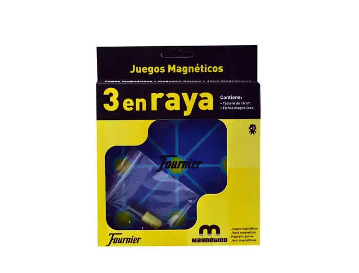Fournier Tres en Raya Magnético Juego de Mesa 20x16.1x2.5 cm
