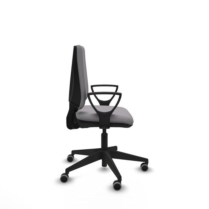 PIQUERAS Y CRESPO Silla de oficina Elche Gris con mecanismo de contacto permanente PIQUERAS Y CRESPO Silla de oficina Elche Gris con mecanismo de contacto permanente
